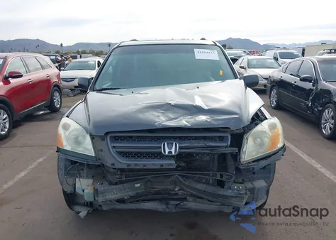2005 Honda Pilot Ex-L z USA, uszkodzony, nr VIN 2HKYF18515H538434
